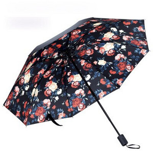 Creative Petal Starry vīriešu sieviešu mazs saules lietussargs UV aizsardzība pret vēju, salokāmi kompakti āra ceļojumu lietussargi
