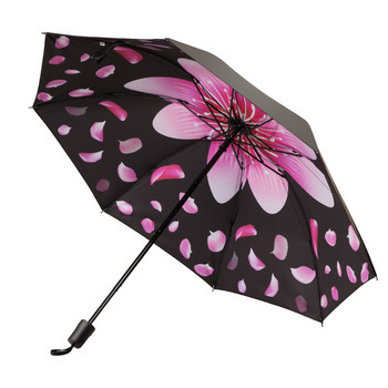 Creative Petal Starry Ανδρικές Γυναικείες Μικρή ομπρέλα ηλίου με προστασία UV Αντιανεμική πτυσσόμενη συμπαγής ομπρέλες ταξιδιού εξωτερικού χώρου