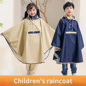 Prenosný detský a dospelý peší cyklistický pršiplášť Vonkajší nepremokavý pončo batoh Turistický pršiplášť