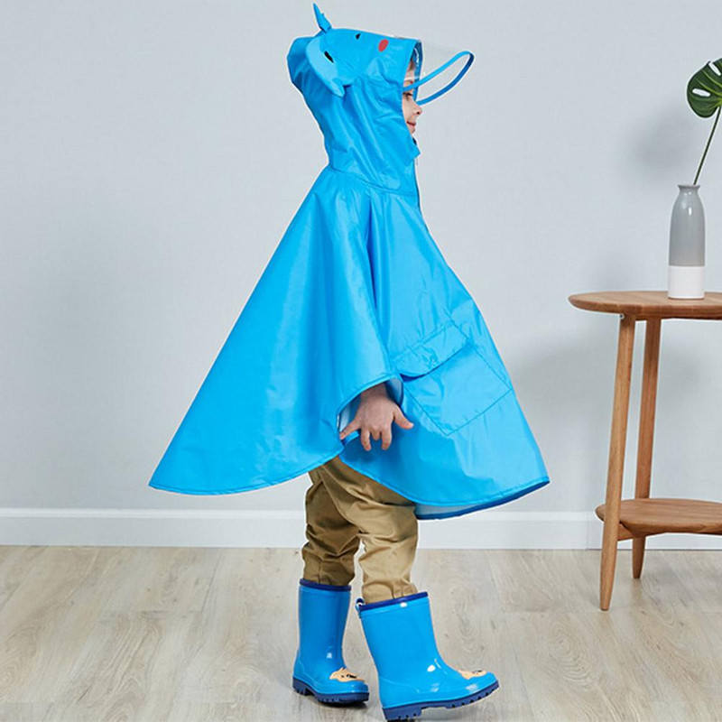 Fiú lányok vékony, légáteresztő esőkabát vízálló kopásálló, könnyű használat, megfizethető, osztott köpenyű, nagy sűrűségű baba esőruha
