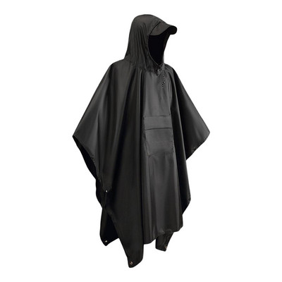 Poncho de ploaie Covoraș ușor multifuncțional cu adăpost pentru pelerină de ploaie pentru adulți, unisex, drumeții, alpinism, camping