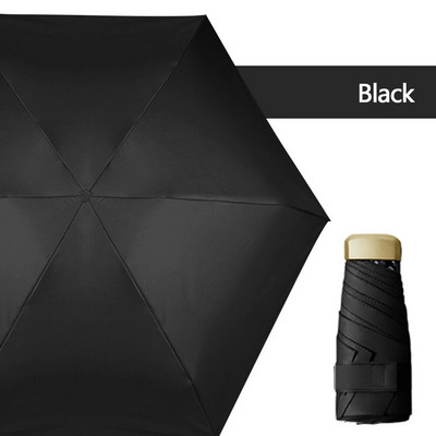 Mini vreckový dáždnik veľkosti telefónu, prenosný skladací dáždnik s UV ochranou, ultraľahký skladací dáždnik, cestovné oblečenie do dažďa, cukríkové farby