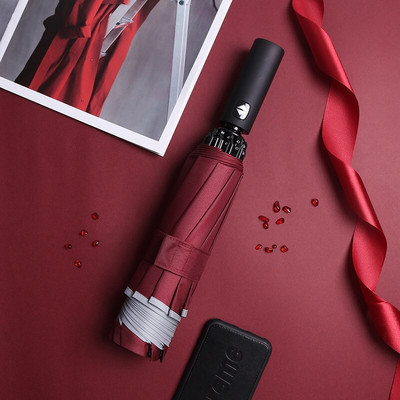 Umbrelă cu 10 nervuri Umbrelă reflectorizantă complet automată Umbrelă pliabilă inversă Umbrelă de soare multifuncțională și umbrelă de ploaie Călătorie cu mașină