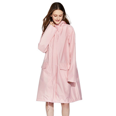 Kabanica s kapuljačom Ženska duga kišna odjeća Prozračna vodootporna kišna navlaka za višekratnu upotrebu Pončo za kampiranje na otvorenom Planinarenje Kabanica s kapuljačom