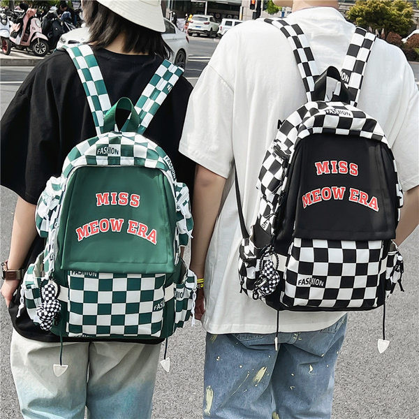 Pánsky ležérny batoh s obrázkami a nápismi