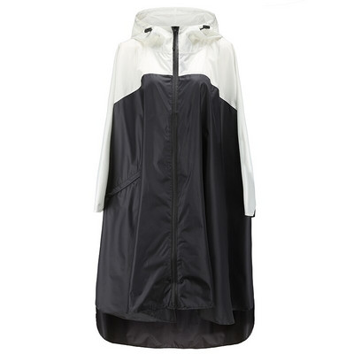 Dámsky pršiplášť v štýle trenčkotu s kapucňou, vonkajší dlhý pršiplášť, nepremokavý pršiplášť v 3 farbách