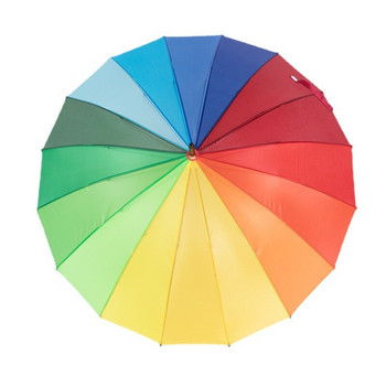 Μοντέρνα Rainbow Big 16K Umbrella Ανδρική ομπρέλα με μακριά λαβή ίσια ομπρέλα γκολφ Γυναικεία ομπρέλα
