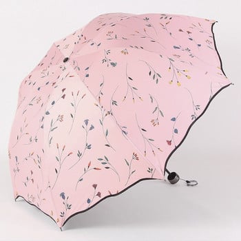 YADA 2020 Floral ANTI-UV πτυσσόμενη ομπρέλα Rain Mini Flower Umbrella Γυναικείες αντιανεμικές υπέρελαφρες ομπρέλες Γυναικεία YS716