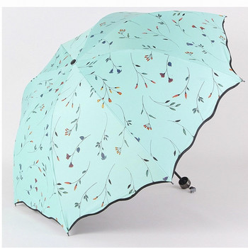 YADA 2020 Floral ANTI-UV πτυσσόμενη ομπρέλα Rain Mini Flower Umbrella Γυναικείες αντιανεμικές υπέρελαφρες ομπρέλες Γυναικεία YS716