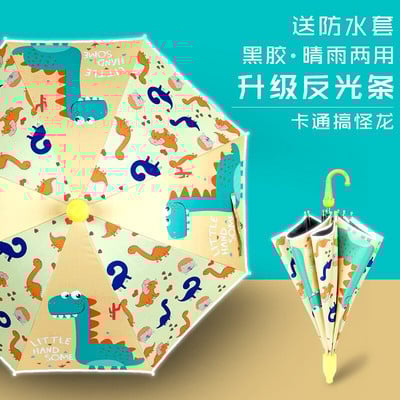 Desene animat dragut complet automat tendinta creativa copii draguti maner lung umbrela gradinita sunsha