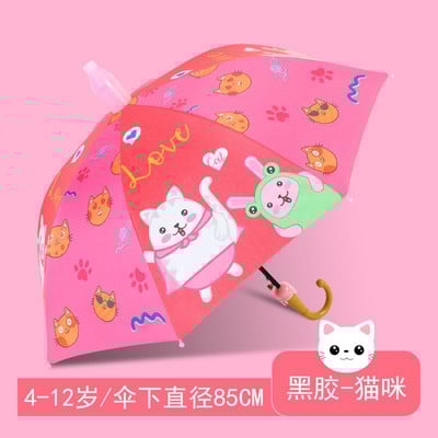 Desene animat dragut complet automat tendinta creativa copii draguti maner lung umbrela gradinita sunsha