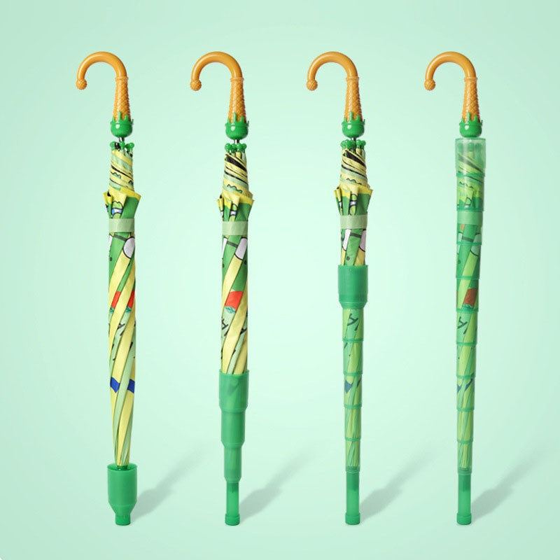 Desene animat dragut complet automat tendinta creativa copii draguti maner lung umbrela gradinita sunsha