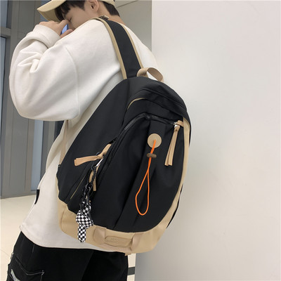 Rucsac textil cu multe compartimente in multe culori