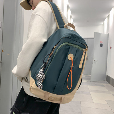 Rucsac textil cu multe compartimente in multe culori