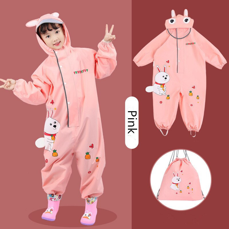 70-120 cm Pelerine de ploaie pentru copii Glugă Impermeabilă pentru haină de ploaie Salopetă de ploaie Costum de joaca pentru bebeluși Îmbrăcăminte de ploaie