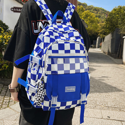 Férfi textil hátizsák két rekesszel