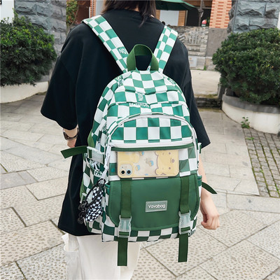 Férfi textil hátizsák két rekesszel