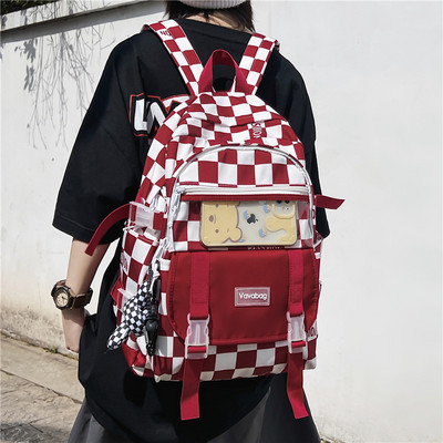 Férfi textil hátizsák két rekesszel