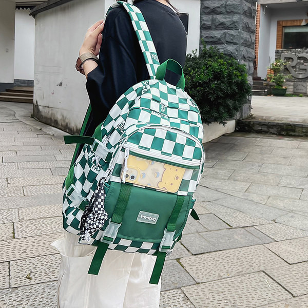 Férfi textil hátizsák két rekesszel