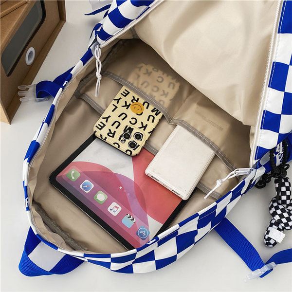 Férfi textil hátizsák két rekesszel