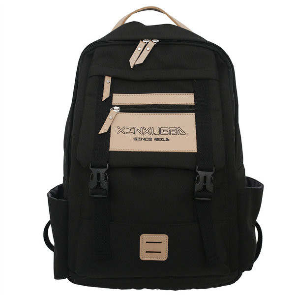 Pánsky batoh s bočnými vreckami a logom