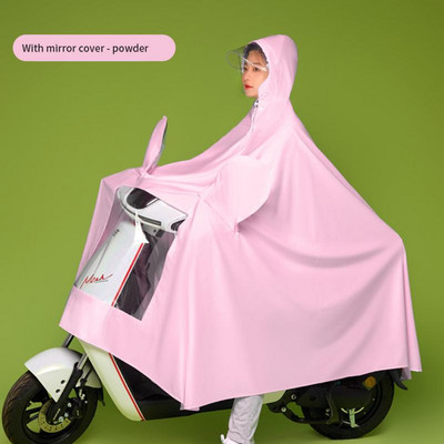 Detský pršiplášť pre dospelých, elektrický motocyklový pršiplášť, priehľadný, s veľkým okrajom, do auta na batérie, veľký pánsky a dámsky pršiplášť