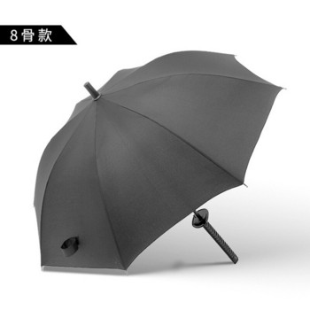 Creative Long Handle Large αντιανεμικό σπαθί Samurai Ομπρέλα Ιαπωνικών Ninja-όπως ομπρέλες Sun Rain Straight Ομπρέλες Αυτόματο άνοιγμα