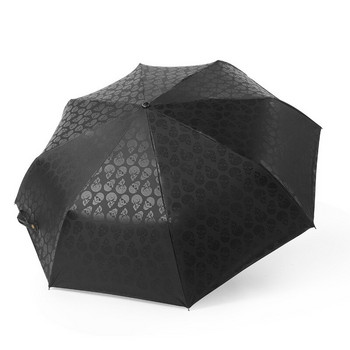 Гореща разпродажба напълно автоматичен сгъваем чадър Ветроустойчив метален McQueen скелетна дръжка слънцезащитен чадър за мъже