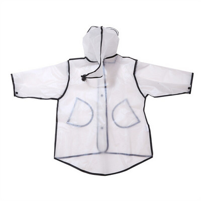 Pelernă de ploaie pentru copii Poncho de ploaie impermeabilă, transparentă, pentru copii, grădiniță, elev, costum de ploaie, huse de protecție pentru poncho