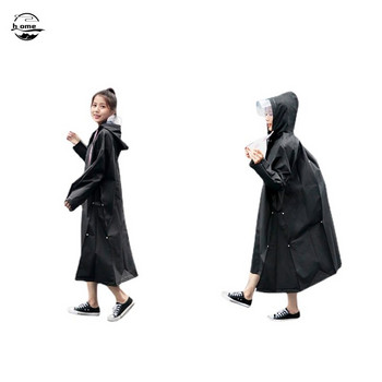 Γυναικείο αδιάβροχο αδιάβροχο μόδας Αθλητικά αξεσουάρ εξωτερικού χώρου Ταξιδιωτικό Φορητό πτυσσόμενο Unisex Διαφανές εξοπλισμό βροχής Regenanzug