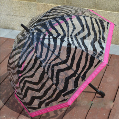 Átlátszó, hosszú nyelű esőernyő Ultra könnyű női gyerek napernyő esőernyő félautomata női esernyő