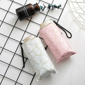 Slnečný dáždnik s päťnásobným mini dáždnikom, vyšívaný okraj Big Love, dáždnik proti dažďu, čierny poťahový dáždnik, slnečník