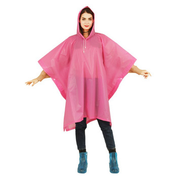 Αδιάβροχο ανδρικό γυναικείο 2020 New Fashion EVA Women Poncho Παλτό για Ενήλικες Αδιάβροχο με καπέλο Γυναικείο αδιάβροχο μακρύ ημιδιαφανές αδιάβροχο