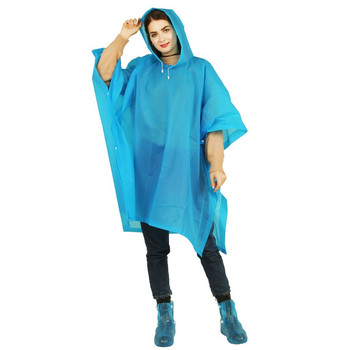 Αδιάβροχο ανδρικό γυναικείο 2020 New Fashion EVA Women Poncho Παλτό για Ενήλικες Αδιάβροχο με καπέλο Γυναικείο αδιάβροχο μακρύ ημιδιαφανές αδιάβροχο