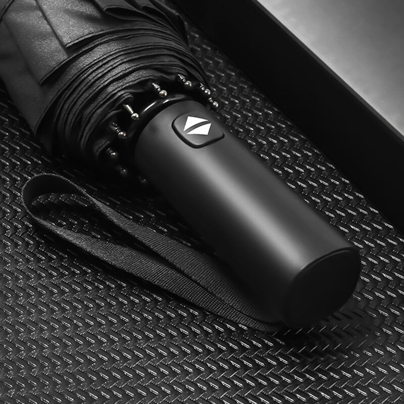 12K silný vetruodolný automatický dáždnik, módny dáždnik pre ženy, vetruodolný, 3-násobný, dlhá rukoväť pre mužov, obchodný, outdoorový, cestovný dáždnik