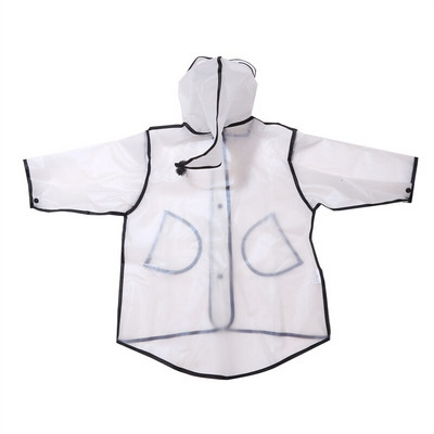 Pelernă de ploaie pentru copii Poncho de ploaie impermeabilă, transparentă, pentru copii, grădiniță, elev, costum de ploaie, huse de protecție pentru poncho