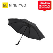 NINETYGO Sunny Umbrella Plne automatický spätne skladací svetelný dáždnik pre dospelých Anti-UV daždivý vetruodolný prenosný plážový slnečník
