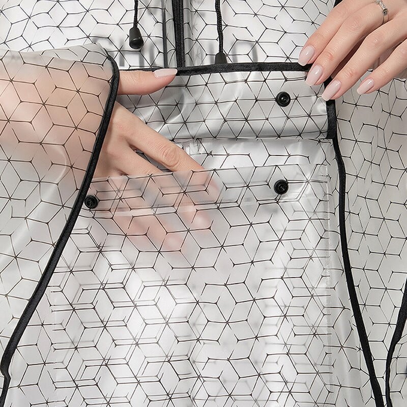 De înaltă calitate, bărbați, femei, ciclism, bicicletă, haină de ploaie, pelerină de ploaie, poncho, cu glugă, haină de ploaie, rezistentă la vânt, husă pentru scuter de mobilitate