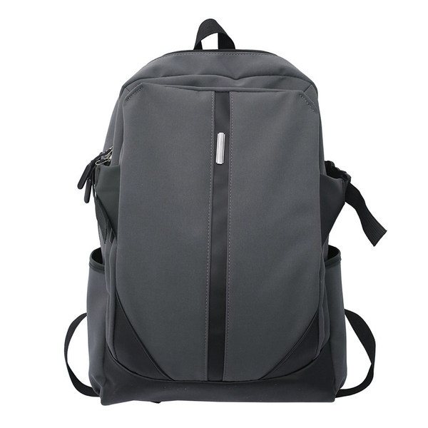 Rucsac pentru bărbați textil model curat cu fermoar