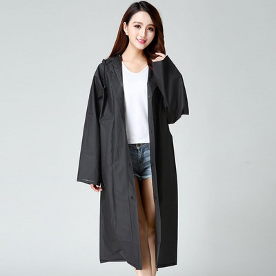 Nová módna priehľadná matná pláštenka, nepremokavá EVA pončo, pláštenka, bunda pre ženy, vonkajšie zahusťovacie pláštenky, pršiplášte