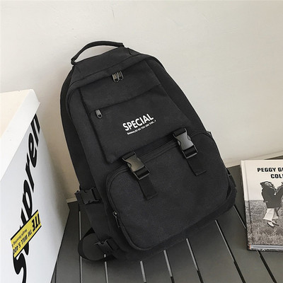 Rucsac textil model nou cu inscripție pentru bărbați