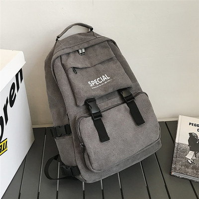 Rucsac textil model nou cu inscripție pentru bărbați