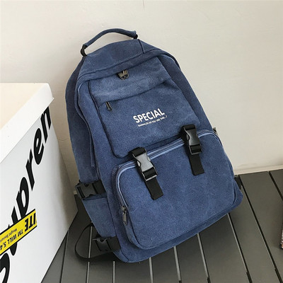 Rucsac textil model nou cu inscripție pentru bărbați