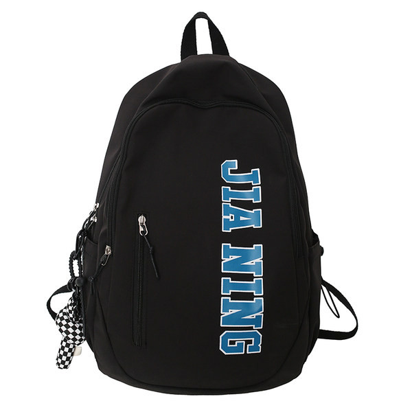 Casual σακίδιο πλάτης με τυπωμένη επιγραφή - πολλά χρώματα