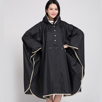 Μεγάλο μέγεθος XXL Γυναικείο αναπνεύσιμο αδιάβροχο Ελαφρύ παλτό αδιάβροχο Poncho γυναικείο αδιάβροχο μανδύα αδιάβροχα παλτό για ενήλικες Αντιανεμικό αδιάβροχο