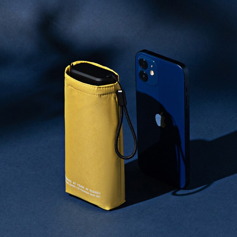 Prémiový mini plochý UV dáždnik, šesťskladací, letný terasový roztomilý dáždnik, prenosný cestovný vreckový slnečník pre deti, farby