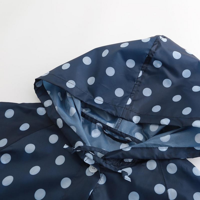 Női hullám hosszú esőkabát esőkabát kültéri vízálló szélálló poncsó felsőruházat vízhatlan kapucnis kapucnis esőkabát