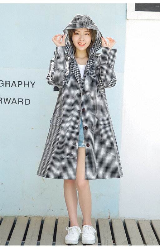 Dlhý pršiplášť pre ženy, nepremokavý, vetruodolný, s kapucňou, ľahký, turistický, pánsky pršiplášť, pončá, bunda, plášť, Chubasqueros Mujer