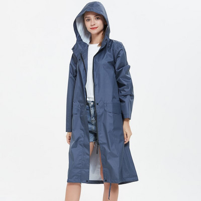 Dámsky pršiplášť s dlhým pršiplášťom, pánsky pršiplášť, nepriepustný pončo, módny trenčkot pre dospelých, nepremokavý pršiplášť s kapucňou