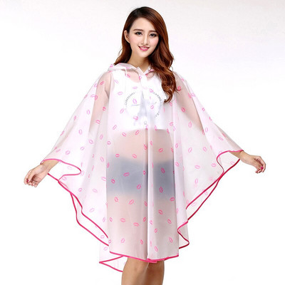 Modni dugi EVA kišni kaput Ženski odrasli muškarci Kabanica Nepropusna vodootporna jakna Plašt za planinarenje Putovanja Kampiranje